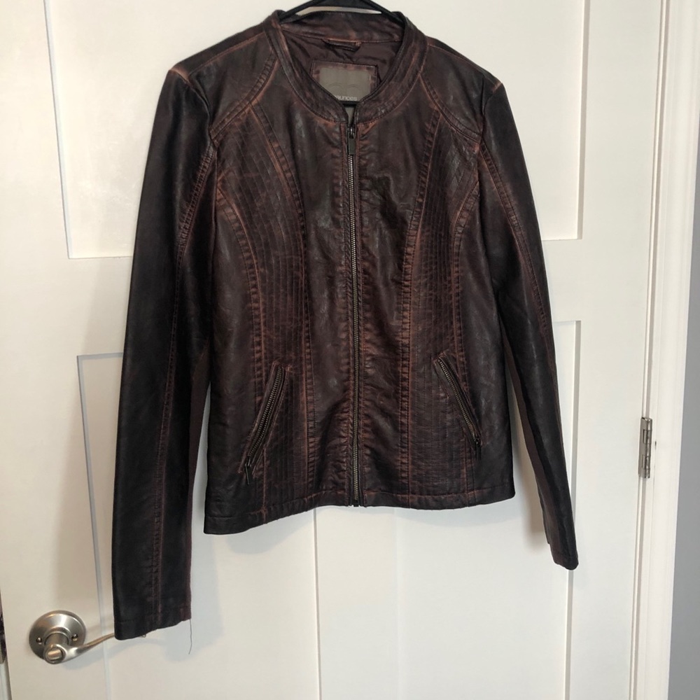 NWT Maurice’s leather jacket